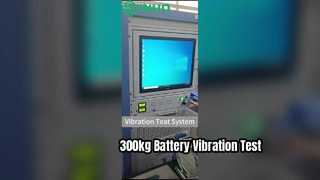 Maszyna do testowania wibracji IEC 62660 – tester wibracji akumulatora o sile sinusoidalnej 300 kg | 2–2500 Hz