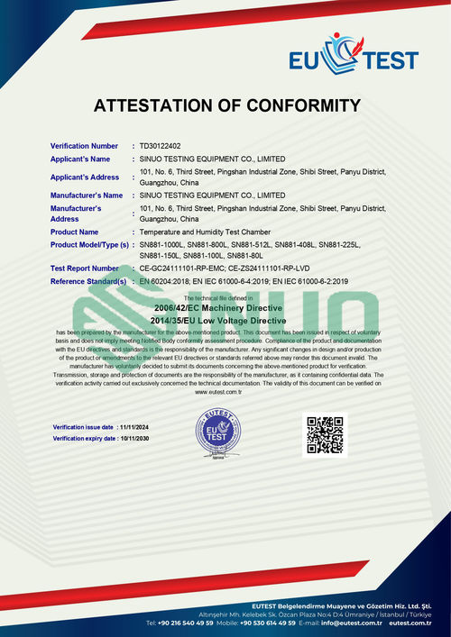 Najnowsze wiadomości o Najnowsze aktualizacje norm CE i IEC dla urządzeń do badań środowiskowych