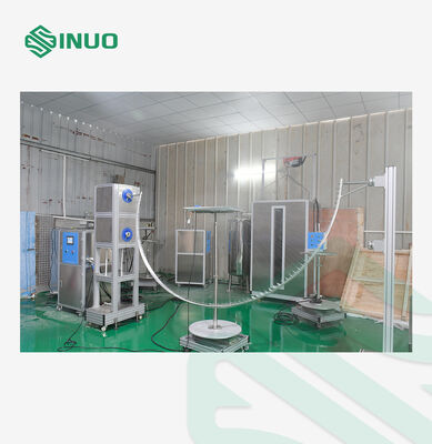 Dobra cena Zautomatyzowany urządzenie do badań wodoodporności IPX3 IPX4 z otworem igły o średnicy Φ0,4 mm i przepływem wody 0,07 l/min dla zgodności z normą IEC 60529. w Internecie