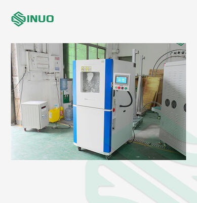 Badanie pyłu w komorze testowej 216L IEC 60529 IP5X IP6X