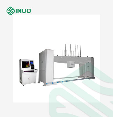 Dobra cena System testowania rotacji akumulatorów EV z obrotem 360° w wielu osiach, inteligentnym sterowaniem PLC i mocowaniem mechanicznym do testów bezpieczeństwa EV w Internecie